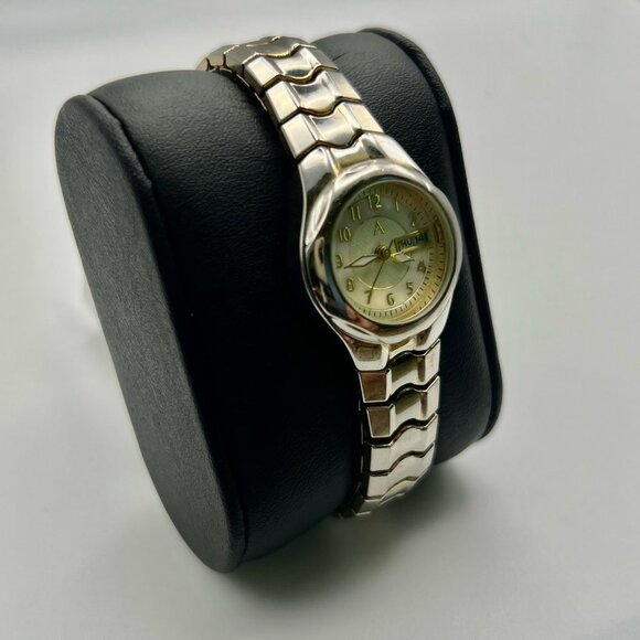 AGENDA Ladies Petite Watch Silver Gold Working - Picture 4 of 7